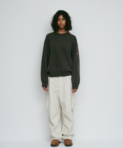 DIGAWEL(ディガウェル)の「Stonewashed silk sweater(ニット/セーター・メンズ・ブラック系その他/グリーン系その他・2)」の10枚目の写真