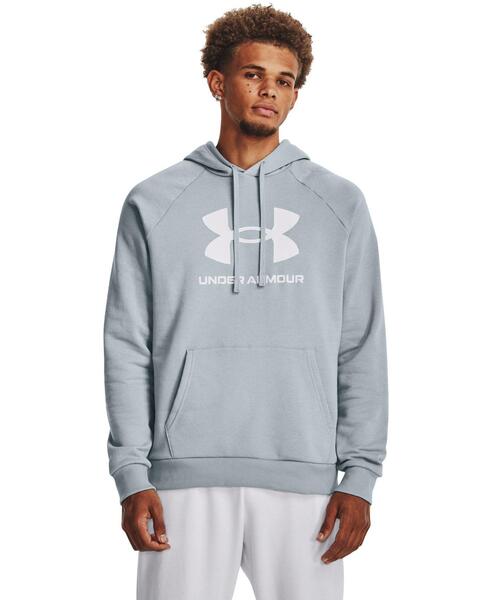 UNDER ARMOUR(アンダーアーマー)の「UAライバルフリース ロゴ フーディー(トレーニング/メンズ)(スウェット・メンズ・サックスブルー・M/S/XL/3XL/XXL/L)」の10枚目の写真