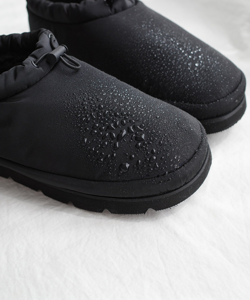AmiAmi（アミアミ）の「ボアモックシューズスリッポン /防寒ドロストシューズ（スリッポン・レディース・ブラック/アイボリー・L/LL/M/S）」の22枚目の写真
