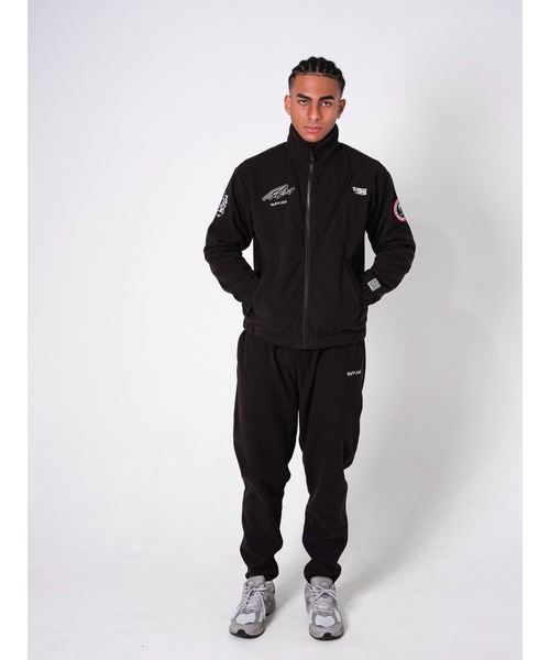 RUFFLOG（ラフロッグ）の「NYLON DOCKING PANTS BLACK（その他パンツ