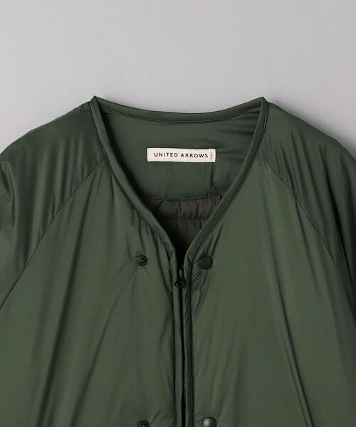 ユナイテッドアローズ　ZERODOWN ノーカラー コート ―ウォッシャブル― UNITED ARROWS（ユナイテッドアローズ）の「ZERODOWN ノーカラー