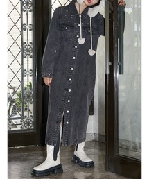 jouetie | スタッズデニムワンピース(ワンピース)
