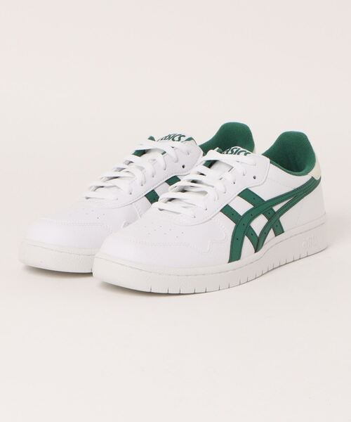ASICS（アシックス）の「《ASICS》JAPAN S 1202A118（スニーカー・レディース・ホワイト×ネイビー/ホワイト×グレー/ホワイト系その他/ホワイト系その他2/ホワイト×グリーン/ホワイト系その他3/ホワイト系その他4/ホワイト×ブルー/ホワイト系1/ホワイト系2・25.0cm/24.0cm/24.5cm/23.5cm/22.5cm/23.0cm/26.0cm/26.5cm/27.0cm/27.5cm/28.0cm/25.5cm）」の2枚目の写真