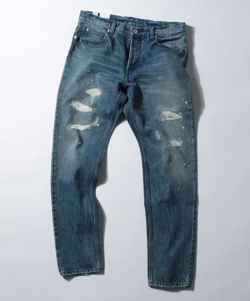 BEAUTY&YOUTH UNITED ARROWS(ビューティーアンドユースユナイテッドアローズ)の「BY ∴ クラフト セルビッチ デニムパンツ◆(デニムパンツ・メンズ・コバルトブルー・30inch/34inch/28inch/32inch)」の1枚目の写真
