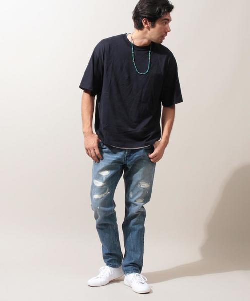 BEAUTY&YOUTH UNITED ARROWS(ビューティーアンドユースユナイテッドアローズ)の「BY ∴ クラフト セルビッチ デニムパンツ◆(デニムパンツ・メンズ・コバルトブルー・30inch/34inch/28inch/32inch)」の11枚目の写真