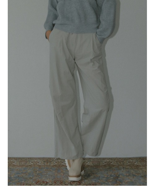 AMAIL(アマイル)の「Easy long active pants(その他パンツ・レディース・ベージュ/ブラック・FREE)」の13枚目の写真