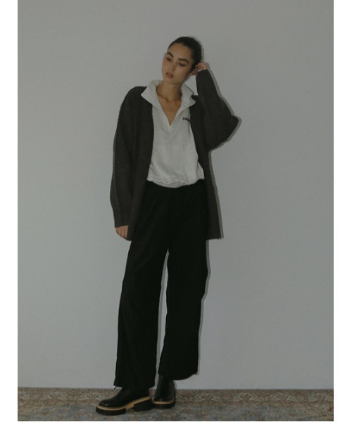 AMAIL(アマイル)の「Easy long active pants(その他パンツ・レディース・ベージュ/ブラック・FREE)」の14枚目の写真