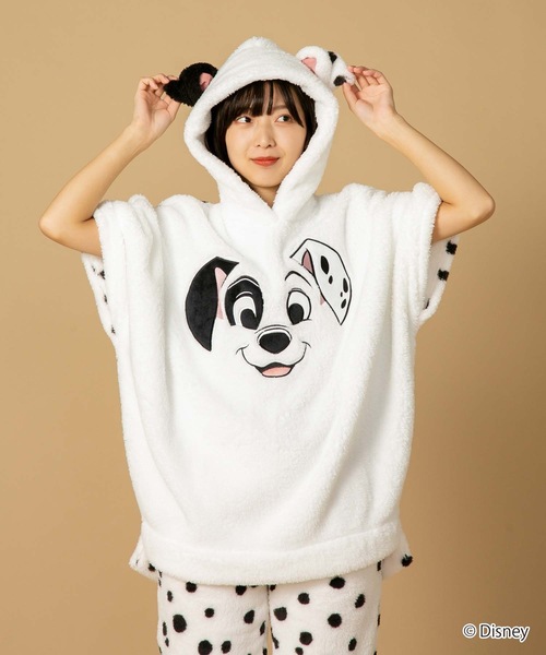 Disney(ディズニー)の「【DISNEY/ディズニー】ボアパーカー(パーカー・レディース・ピンク系その他/ライトグリーン/イエロー/ブルー/ターコイズブルー/ピンク/ブラウン/ダークブラウン/ホワイト・FREE)」の2枚目の写真
