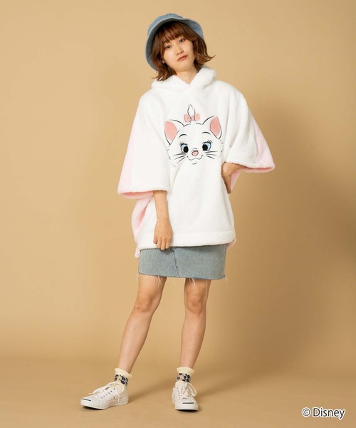 Disney(ディズニー)の「【DISNEY/ディズニー】ボアパーカー(パーカー・レディース・ピンク系その他/ライトグリーン/イエロー/ブルー/ターコイズブルー/ピンク/ブラウン/ダークブラウン/ホワイト・FREE)」の10枚目の写真