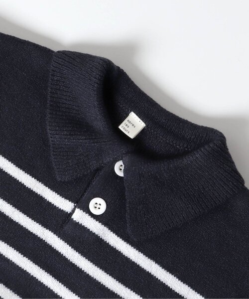 apres les cours(アプレレクール)の「カラーネップ・ボーダー衿付きニット(ニット/セーター・キッズ・アイボリー/その他2・90/120/100)」の12枚目の写真