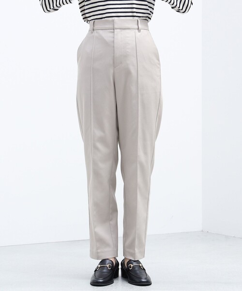 BEAMS HEART(ビームスハート)の「BEAMS HEART / テーパード スラックス(スラックス・レディース・ブラウン系その他2/ブラック・SMALL/MEDIUM)」の20枚目の写真