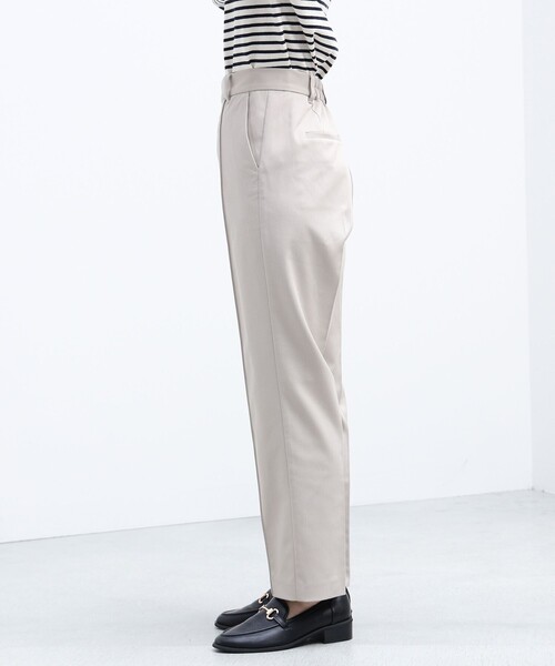 BEAMS HEART(ビームスハート)の「BEAMS HEART / テーパード スラックス(スラックス・レディース・ブラウン系その他2/ブラック・SMALL/MEDIUM)」の21枚目の写真