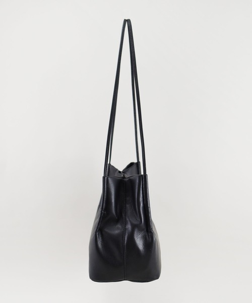 styiro（スタイロ）の「２WAYスクエアタックトートバッグ（トートバッグ・レディース・ブラック/ゴールド/シルバー/ピンク・FREE）」の8枚目の写真