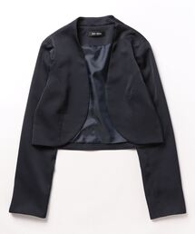 form forma（フォルムフォルマ）の「【ジャケット単品】《サテン 国内生地使用》【formformaオリジナル】マザードレスジャケット /ボレロ/パーティー/結婚式（その他アウター）」