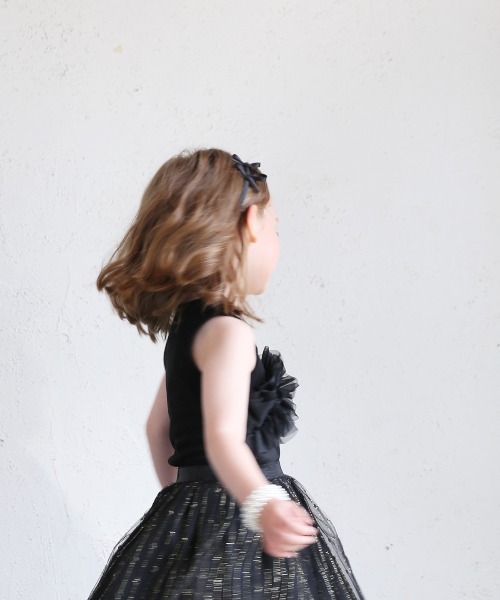 Rora（ローラ）の「エガル リボンカチューシャ（カチューシャ・キッズ・ブラック・FREE）」の4枚目の写真