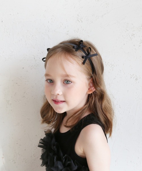 Rora（ローラ）の「エガル リボンカチューシャ（カチューシャ・キッズ・ブラック・FREE）」の8枚目の写真