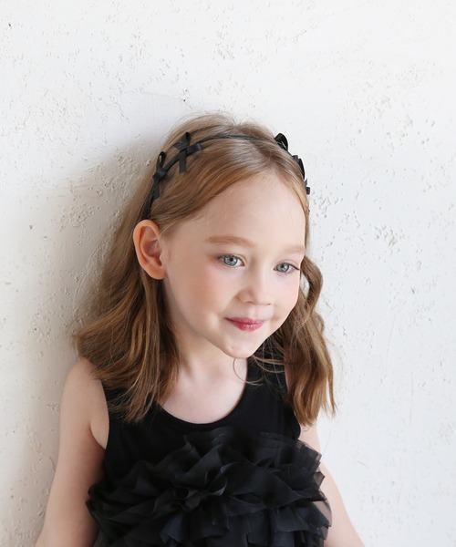 Rora（ローラ）の「エガル リボンカチューシャ（カチューシャ・キッズ・ブラック・FREE）」の11枚目の写真