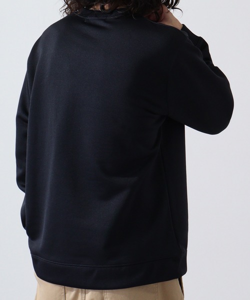 URBAN SQUARE(アーバンスクエア)の「URBAN SQUARE フィラメント裏毛 クルーネックトレーナー(スウェット・メンズ・グレイッシュベージュ/ブルーグレー/ブラック/ネイビー・LL/M/L)」の12枚目の写真