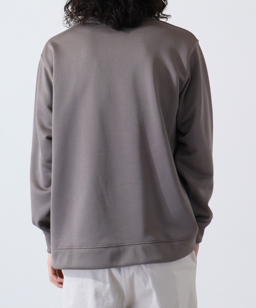 URBAN SQUARE(アーバンスクエア)の「URBAN SQUARE フィラメント裏毛 クルーネックトレーナー(スウェット・メンズ・グレイッシュベージュ/ブルーグレー/ブラック/ネイビー・LL/M/L)」の9枚目の写真