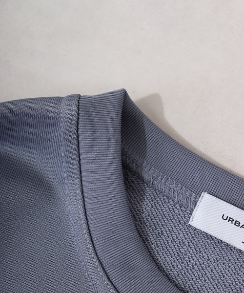 URBAN SQUARE(アーバンスクエア)の「URBAN SQUARE フィラメント裏毛 クルーネックトレーナー(スウェット・メンズ・グレイッシュベージュ/ブルーグレー/ブラック/ネイビー・LL/M/L)」の20枚目の写真