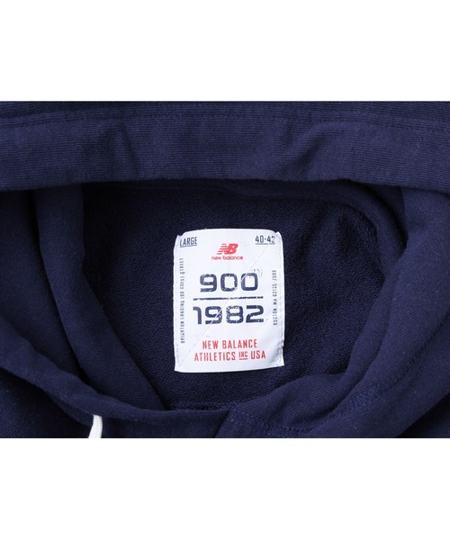 NEW BALANCE(ニューバランス)の「900 フレンチテリーフーディ(パーカー・メンズ・ネイビー/ブラック・SMALL/X-LARGE/MEDIUM/LARGE)」の4枚目の写真