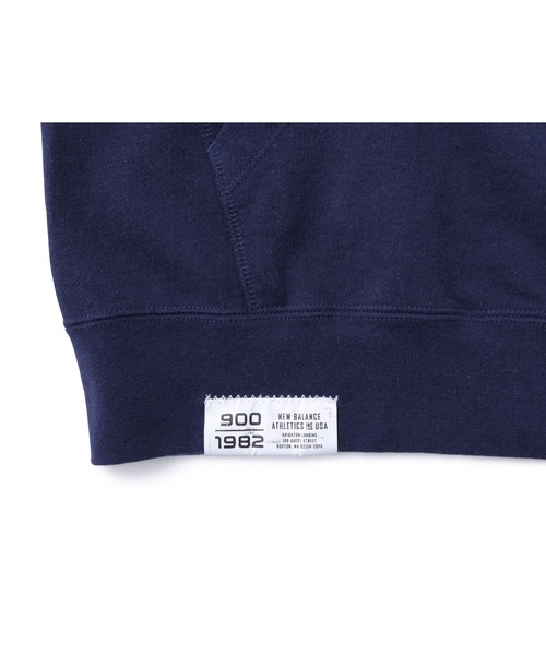 NEW BALANCE(ニューバランス)の「900 フレンチテリーフーディ(パーカー・メンズ・ネイビー/ブラック・SMALL/X-LARGE/MEDIUM/LARGE)」の5枚目の写真