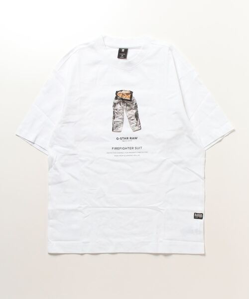セール】ARCHIVE PRINT BOXY T-SHIRT/オーバーサイズ