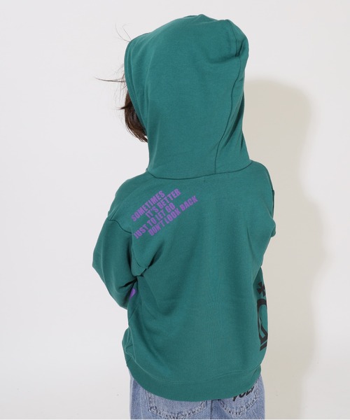 親子お揃い ヒョウ柄 ワッペン パーカー 8979K（パーカー）｜BABYDOLL