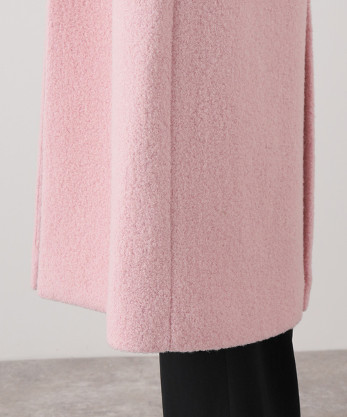 plage(プラージュ)の「Boucle オーバーサイズロング コート(その他アウター・レディース・ブラウン/ピンク・36/38)」の18枚目の写真