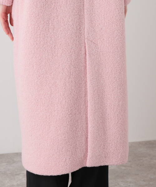 plage(プラージュ)の「Boucle オーバーサイズロング コート(その他アウター・レディース・ブラウン/ピンク・36/38)」の19枚目の写真