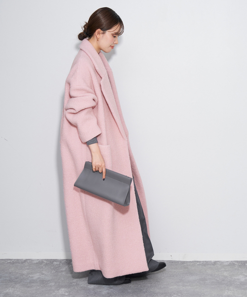セール】Boucle オーバーサイズロング コート（その他アウター
