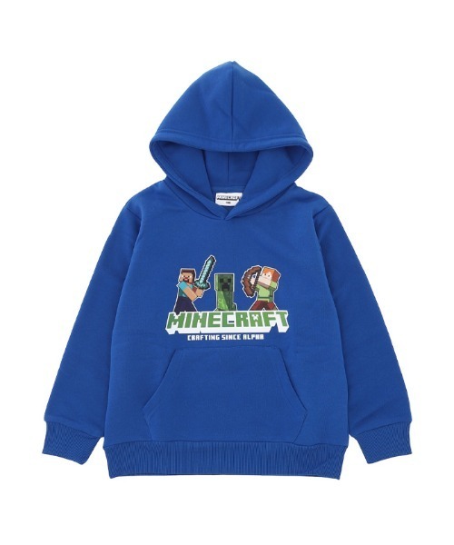 RUGGEDWORKS（ラゲッドワークス）の「【完売】《マインクラフト》 キッズ 裏起毛 パーカー（パーカー・キッズ・ブルー/グリーン/チャコールグレー・140/150/160）」の6枚目の写真