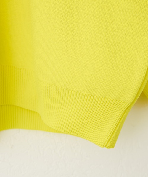 CIAOPANIC TYPY（チャオパニックティピー）の「【KIDS】ウォッシャブルカラー”軽”ニットプルオーバー（ニット/セーター・キッズ・ブラック/ブルー/イエロー/オレンジ・SMALL/MEDIUM/LARGE/X-LARGE/XX-LARGE）」の6枚目の写真