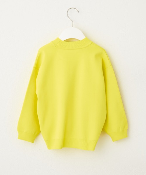 CIAOPANIC TYPY（チャオパニックティピー）の「【KIDS】ウォッシャブルカラー”軽”ニットプルオーバー（ニット/セーター・キッズ・ブラック/ブルー/イエロー/オレンジ・SMALL/MEDIUM/LARGE/X-LARGE/XX-LARGE）」の5枚目の写真