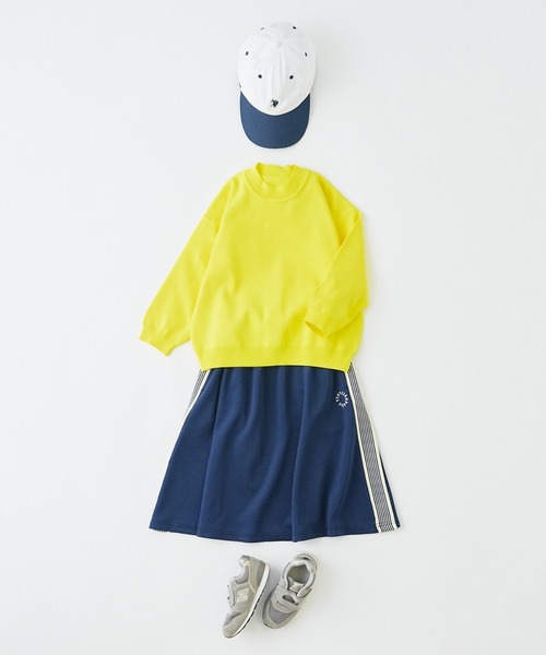 CIAOPANIC TYPY（チャオパニックティピー）の「【KIDS】ウォッシャブルカラー”軽”ニットプルオーバー（ニット/セーター・キッズ・ブラック/ブルー/イエロー/オレンジ・SMALL/MEDIUM/LARGE/X-LARGE/XX-LARGE）」の21枚目の写真