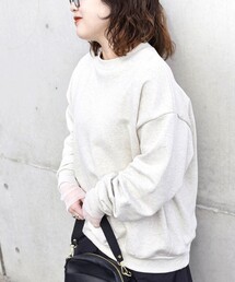 SHIPS any | SHIPS any: COTTON USA ルーズ クルーネック 裏毛 スウェット◇(スウェット)