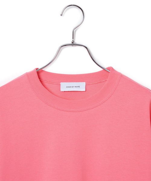 ADAM ET ROPE'（アダムエロペ）の「【サステナブル】ワイドスリーブクロップドTEE（Tシャツ/カットソー・レディース・ホワイト/ブラック/ピンク/ホワイト系その他・FREE）」の15枚目の写真