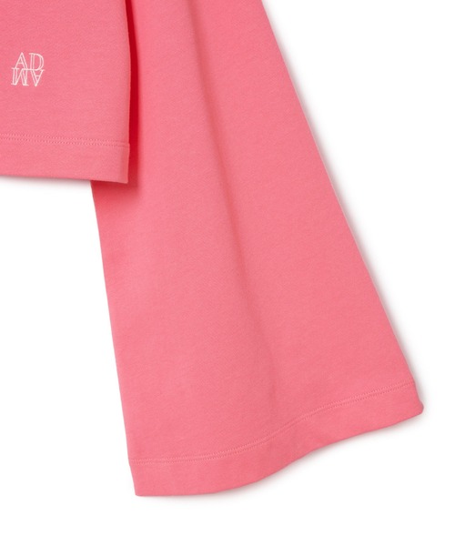 ADAM ET ROPE'（アダムエロペ）の「【サステナブル】ワイドスリーブクロップドTEE（Tシャツ/カットソー・レディース・ホワイト/ブラック/ピンク/ホワイト系その他・FREE）」の17枚目の写真