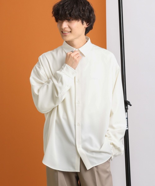 RAGEBLUE(レイジブルー)の「【LUXURY+EASY】CLEAN LOOSE SHIRTS/オーバーサイズ/ラグイージークリーンシャツ(シャツ/ブラウス・メンズ・ホワイト/ブラック/パープル/グレー系その他/グリーン系その他・SMALL/MEDIUM/LARGE)」の18枚目の写真