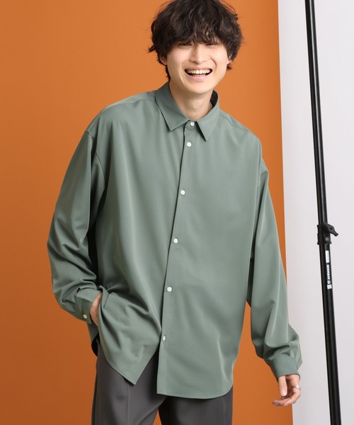 RAGEBLUE(レイジブルー)の「【LUXURY+EASY】CLEAN LOOSE SHIRTS/オーバーサイズ/ラグイージークリーンシャツ(シャツ/ブラウス・メンズ・ホワイト/ブラック/パープル/グレー系その他/グリーン系その他・SMALL/MEDIUM/LARGE)」の20枚目の写真