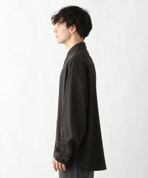 RAGEBLUE(レイジブルー)の「【LUXURY+EASY】CLEAN LOOSE SHIRTS/オーバーサイズ/ラグイージークリーンシャツ(シャツ/ブラウス・メンズ・ホワイト/ブラック/パープル/グレー系その他/グリーン系その他・SMALL/MEDIUM/LARGE)」の16枚目の写真