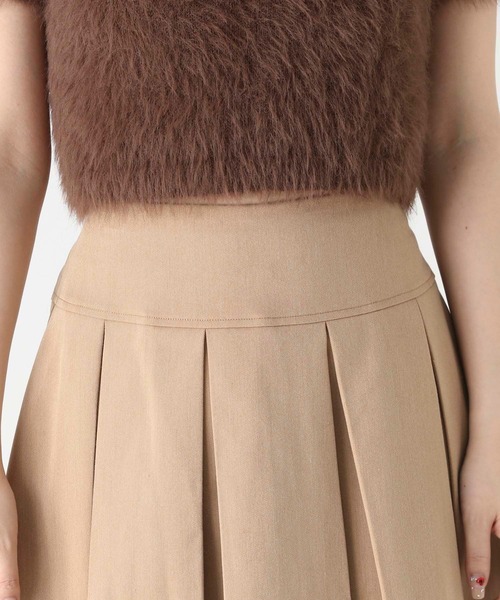 Heather(ヘザー)の「ワイドプリーツミニスカート2 987764(スカート・レディース・グレー/ブラック/ベージュ/ライトベージュ/グレー系その他/ベージュ系その他/ブラウン系その他・S/M)」の9枚目の写真