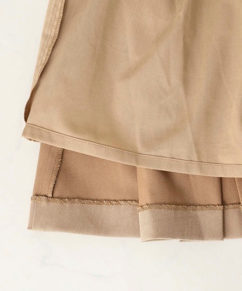 Heather(ヘザー)の「ワイドプリーツミニスカート2 987764(スカート・レディース・グレー/ブラック/ベージュ/ライトベージュ/グレー系その他/ベージュ系その他/ブラウン系その他・S/M)」の16枚目の写真