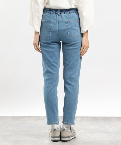 GLOBAL WORK Smile Seed Store（グローバルワーク スマイルシードストア）の「デニムスリムストレートパンツ/977004（デニムパンツ・レディース・ブラック/ブルー系その他3/ブルー系その他5/アイボリー・SMALL/X-LARGE/LARGE/MEDIUM）」の16枚目の写真