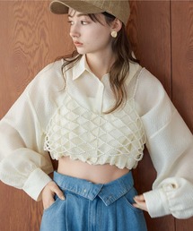 archives | シアーエンボスタックショートシャツ(シャツ/ブラウス)