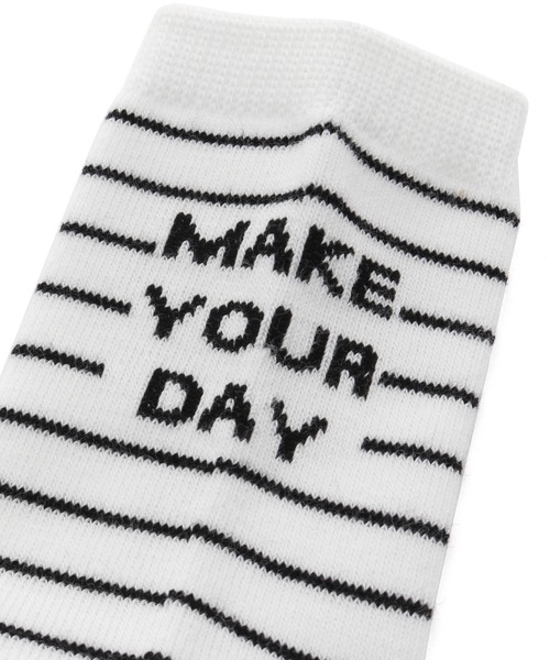 MAKE YOUR DAY（メイクユアデイ）の「MYDソックスセット（ソックス/靴下・キッズ・パープル/ライム/ブラック/ピンク/グリーン/イエロー・13-15cm/22-24cm/19-21cm/16-18cm）」の7枚目の写真