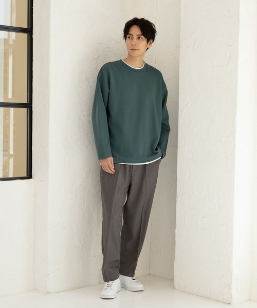 LAKOLE（ラコレ）の「PEツイルタックスリムパンツ / 992199（その他パンツ・メンズ・チャコール/ライトグリーン/ブラック・SMALL/LARGE/MEDIUM）」の17枚目の写真