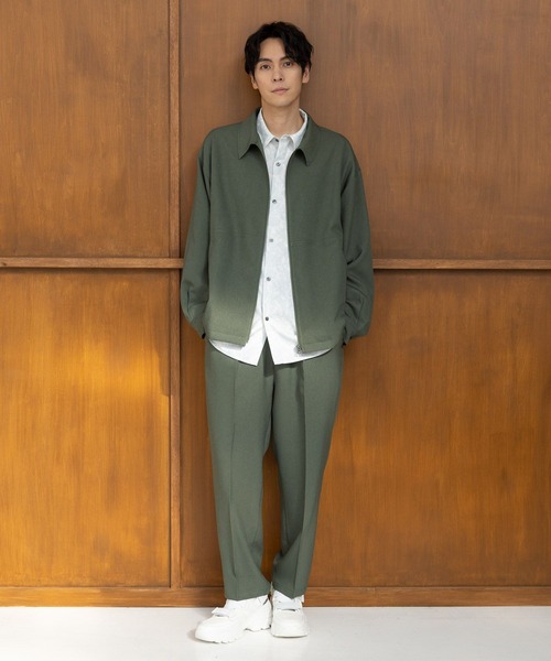 LAKOLE（ラコレ）の「PEツイルタックスリムパンツ / 992199（その他パンツ・メンズ・チャコール/ライトグリーン/ブラック・SMALL/LARGE/MEDIUM）」の18枚目の写真