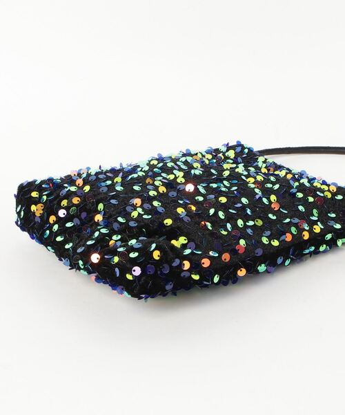 Per sist ence(パーシエンス)の「キラキラスパンコールフラットショルダー(ショルダーバッグ・レディース・ブラウン/グレー/シルバー/ブラック/その他・FREE)」の6枚目の写真