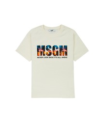 MSGM（エムエスジーエム）の「SUNRISE ステートメントロゴTシャツ（Tシャツ/カットソー）」